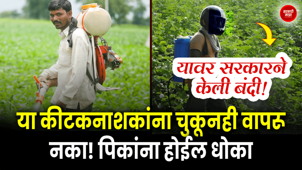 Do not accidentally use these pesticides! Crops will be in danger