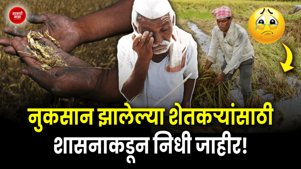 Government announced funds for the affected farmers