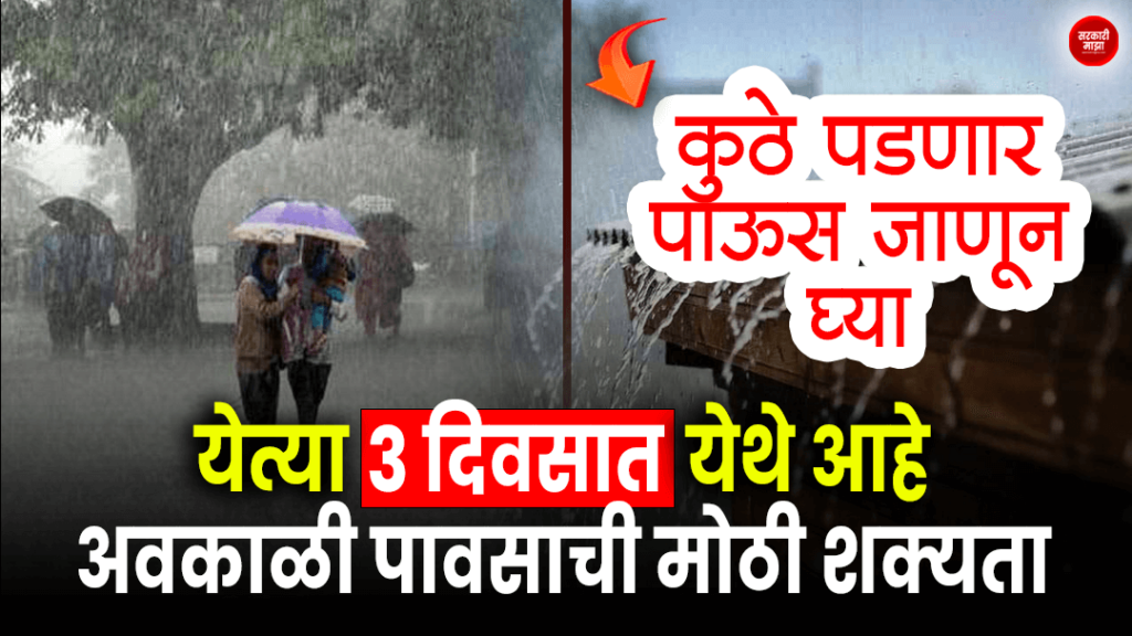 Rain Updates Maharashtra Today